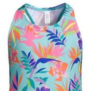 Lands' End Girls Tankini Swimsuit Top Brand New